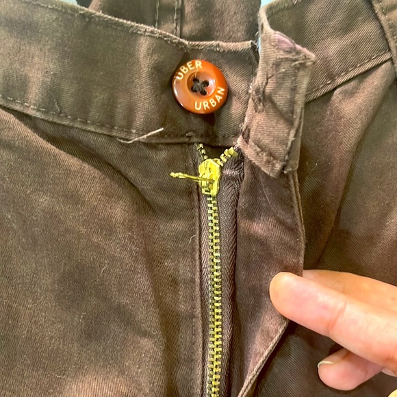 🔵Uber Urban brown cotton trousers for Men (Size 34) - Picture 5 of 7